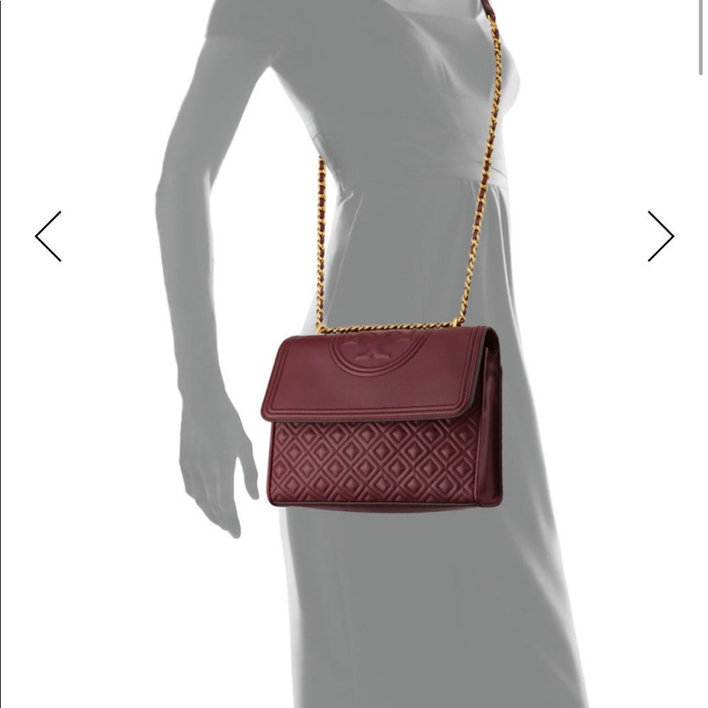 EUC Tory Burch Fleming Convertible Shoulder bag